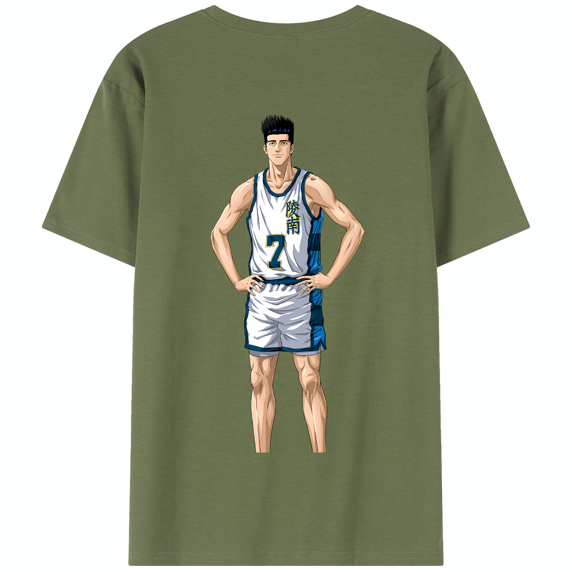 （画像用） SLAM DUNK／スラムダンク 綿100％半袖Tシャツ（背面プリント）